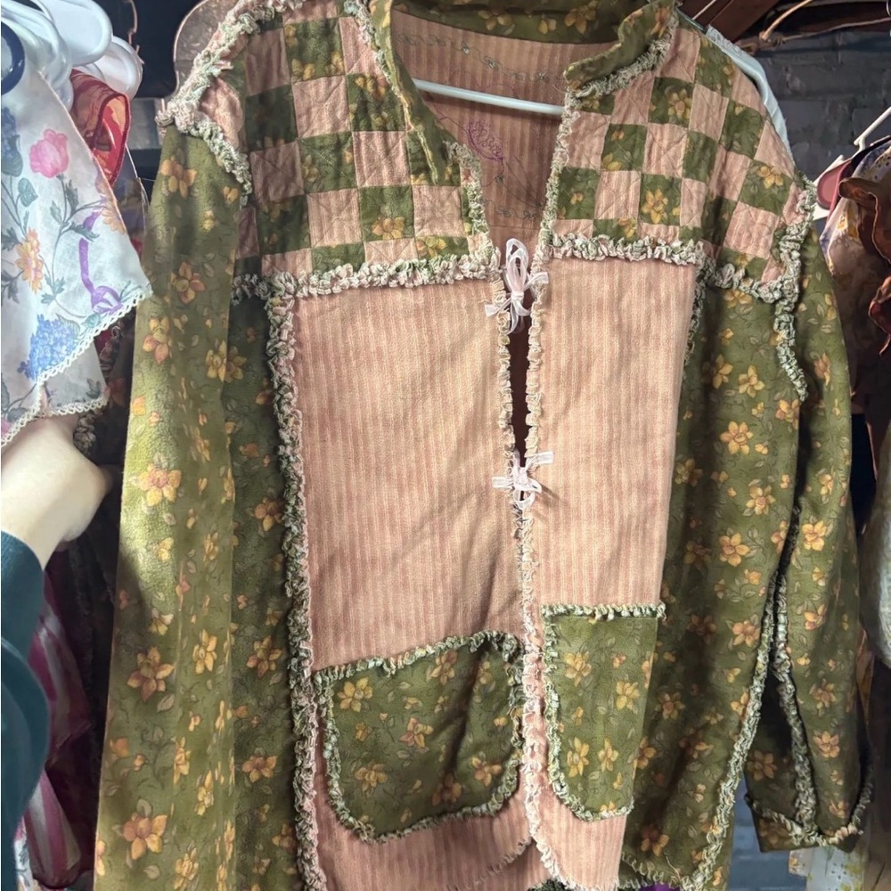 Patchwork Floral Jacket - image 3